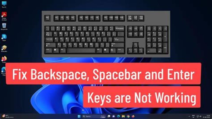 1 2 3 4 7 8 9 p and backspace not working