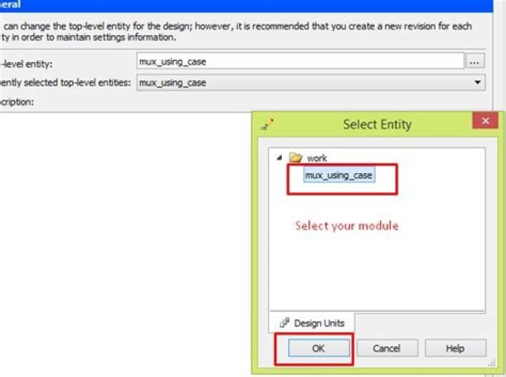 Altera Quartus Error (12007): Top-level design entity 