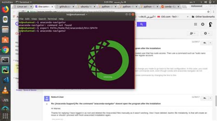 Anaconda Running screenshot