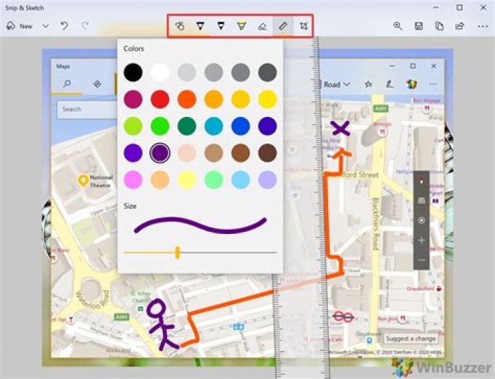 App location for Snip & Sketch