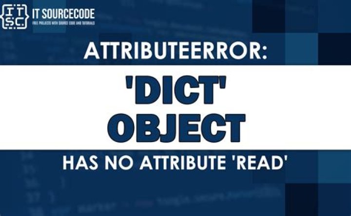 AttributeError: 'dict' object has no attribute 'predictors'