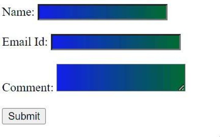 Background color in input and text fields