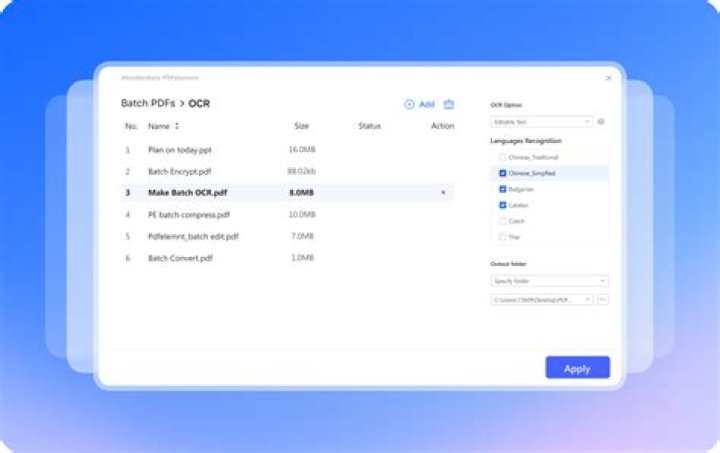Batch-OCR many PDFs