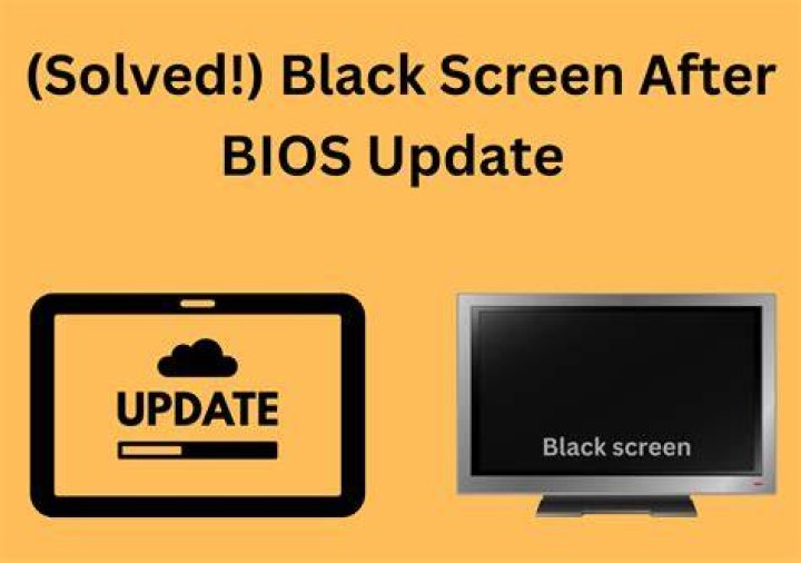 BIOS Gone Wrong After update. Dead PC? Black screen