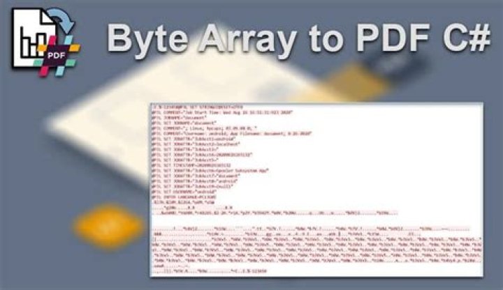 byte array to pdf