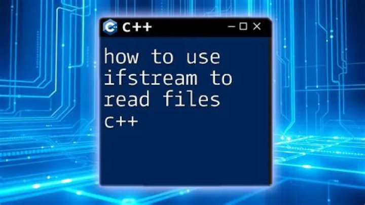C++ using ifstream to read file