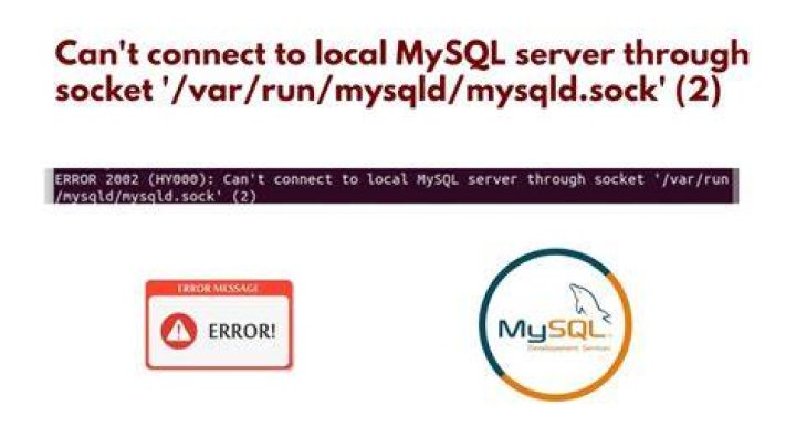 Can't connect to local MySQL server through socket '/tmp/mysql.sock