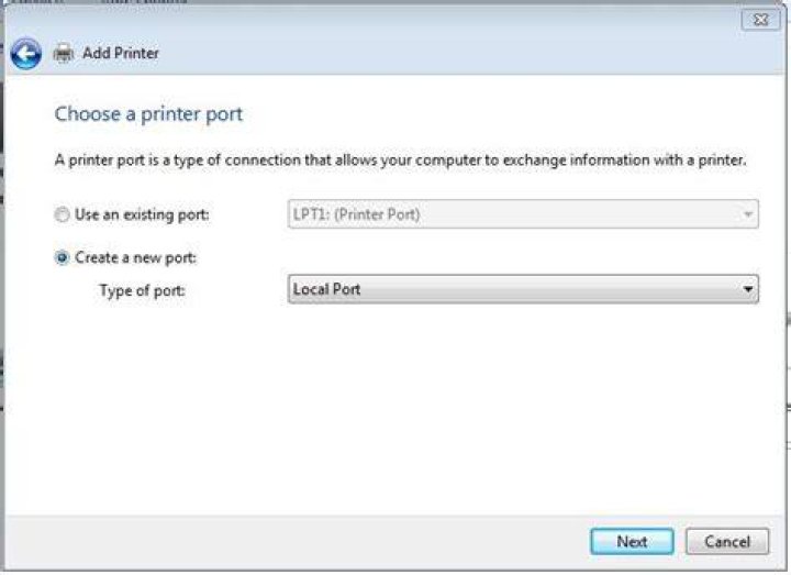 Cannot access network printer from windows 7 PCs