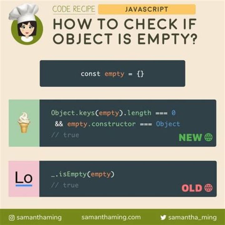 Checking something isEmpty in Javascript?