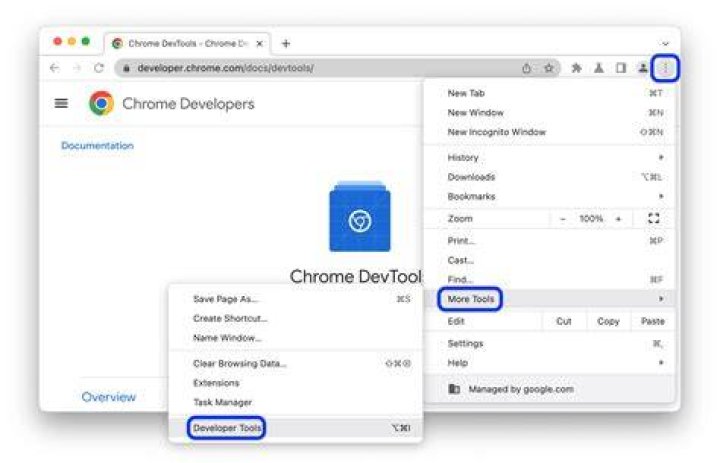 Chrome DevTools with error log