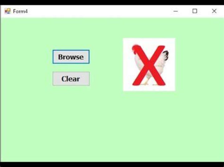 Clear image on picturebox