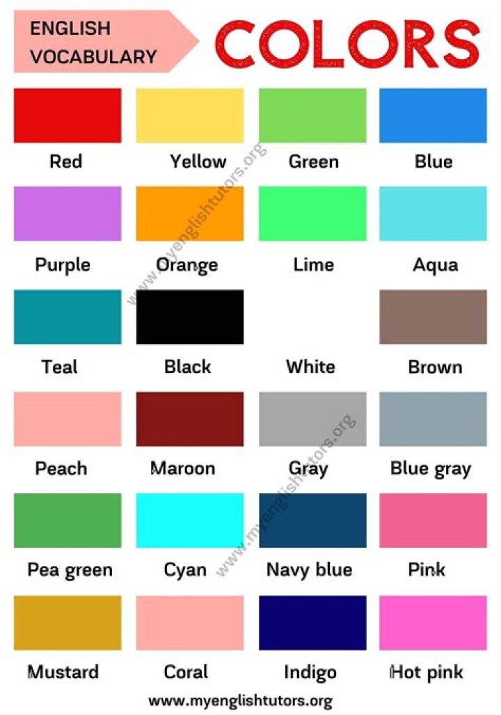COLOURS!