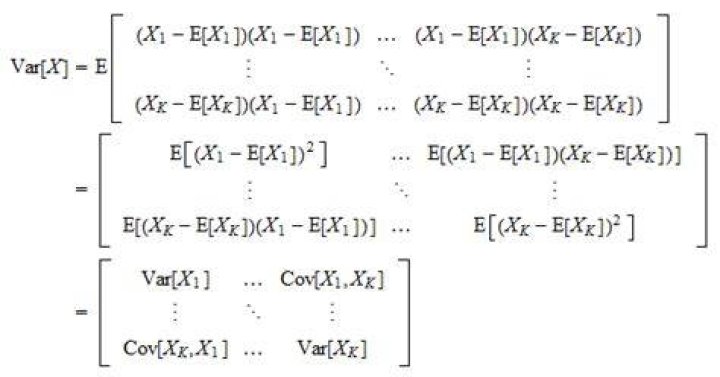 Computing covariance matrix without using numpy