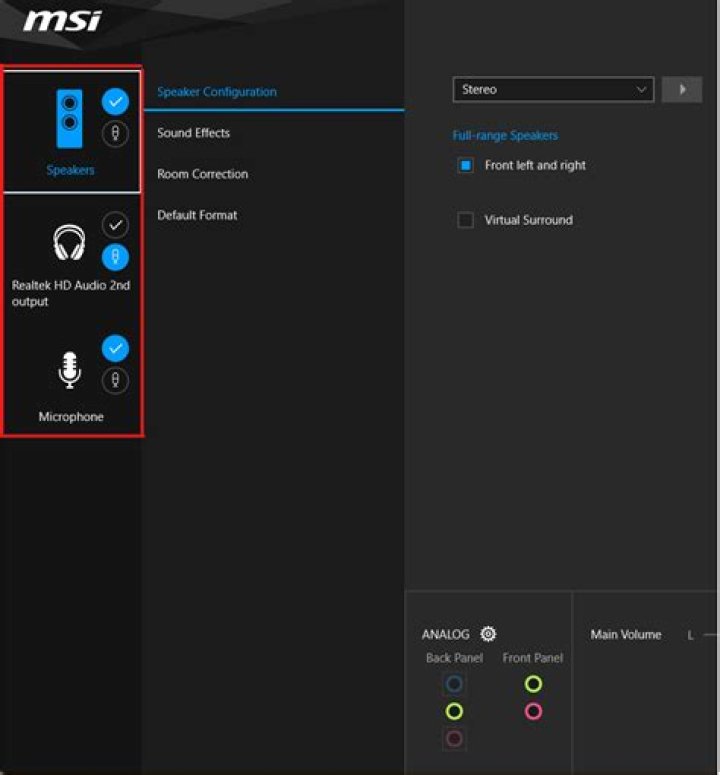 console output - not desired