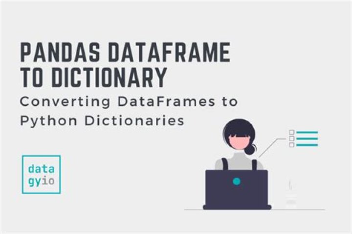 Convert a Pandas DataFrame to a dictionary