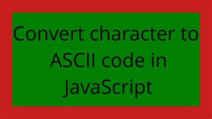 Convert character to ASCII code in JavaScript