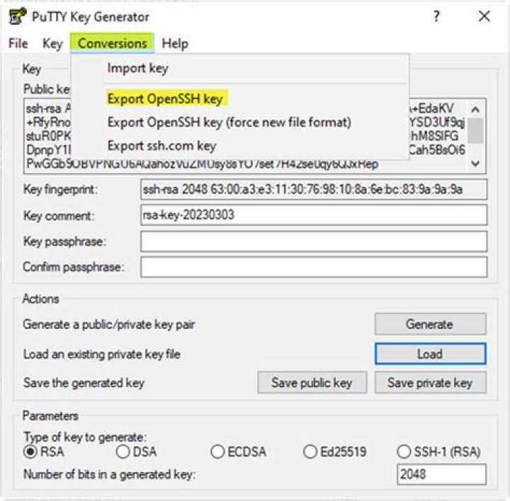 Convert OpenSSH ED25519 Private Key Format to PEM format