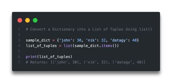 Converting Dictionary to List? [duplicate]