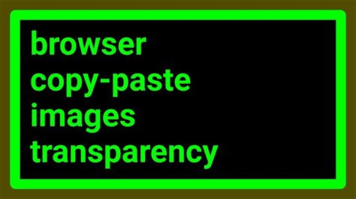 Copying PNG with transparency from browser shows a black background instead