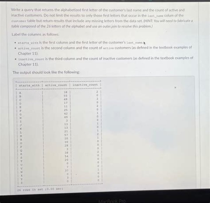 Correct Query that returns the most recent value for nulls as requested by asker