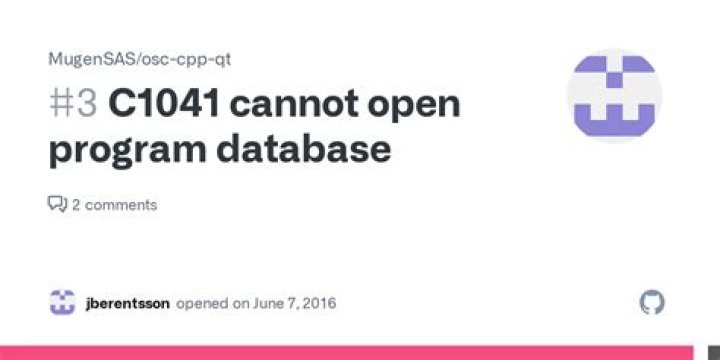 cpp:-1: error: C1041: cannot open program database; untitled-build-desktop-debug\vc120.pdb'