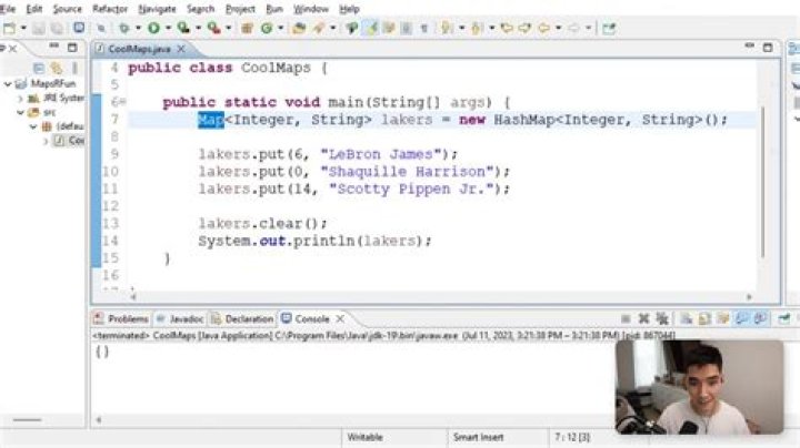 Create Map in Java