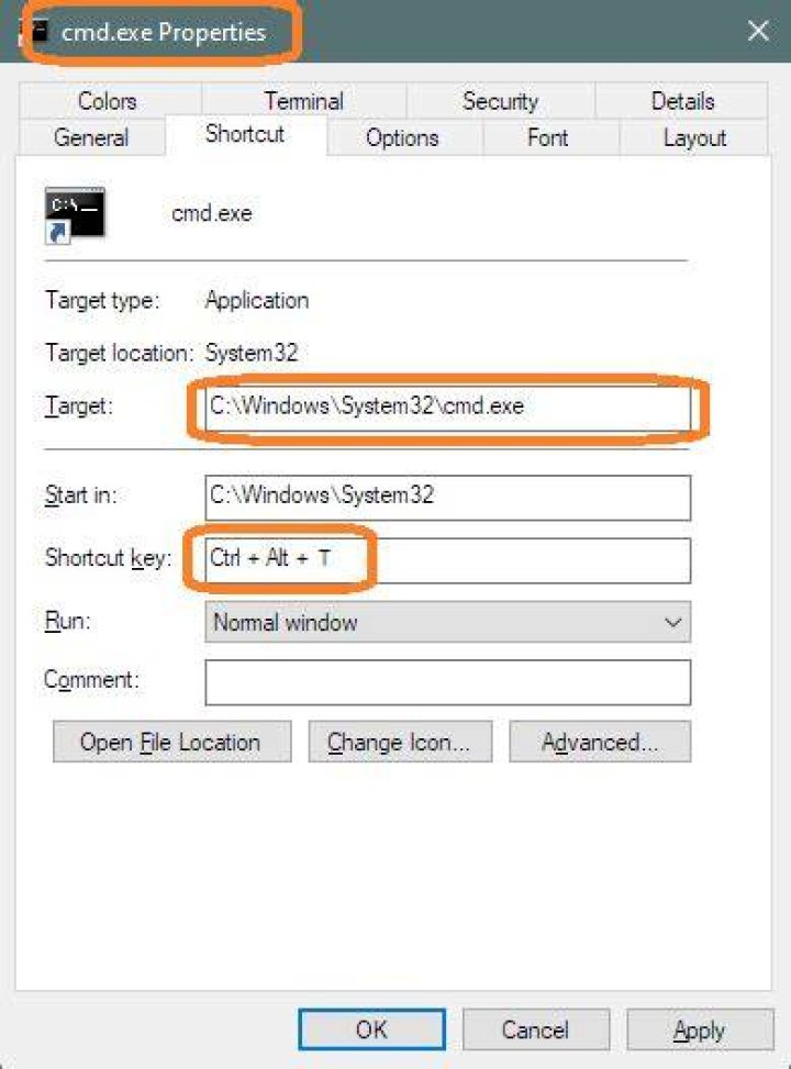 Creating Windows Terminal keyboard shortcut for Windows Store App