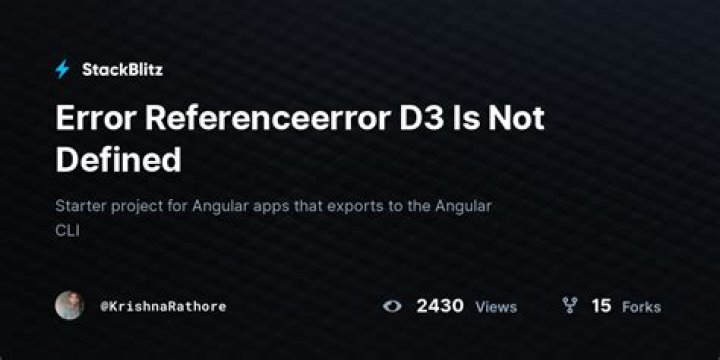 d3 error data is not defined
