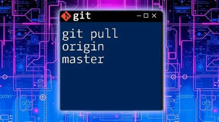 Differences between git pull origin master & git pull origin/master