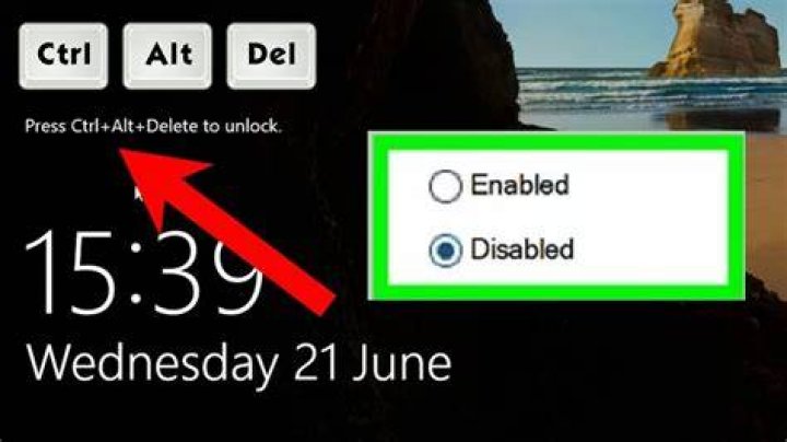 Disable CTRL+ALT+L in Windows 10