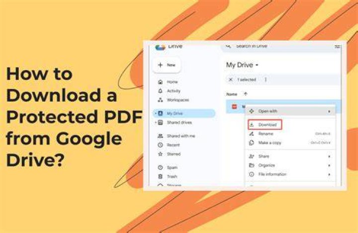 Download protected Pdf