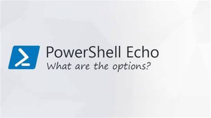Echo equivalent in PowerShell for script testing