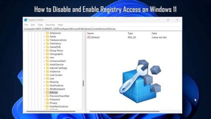 edit the windows registry file, system.dat