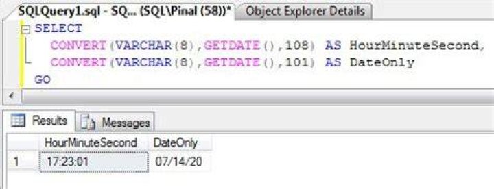 Extracting hours from a DateTime (SQL Server 2005)