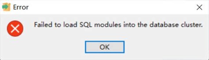 Failed to load sql modules into the database cluster during PostgreSQL Installation