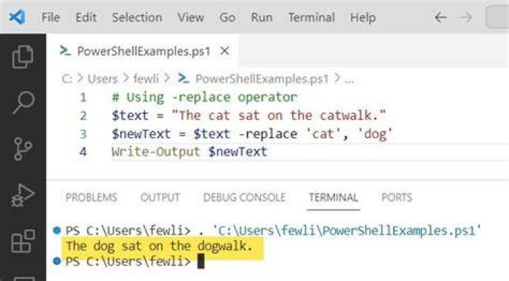 find and replace special characters powershell