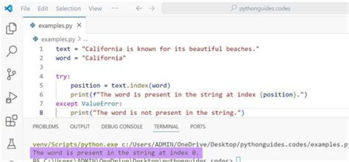 find mixed case word in python string