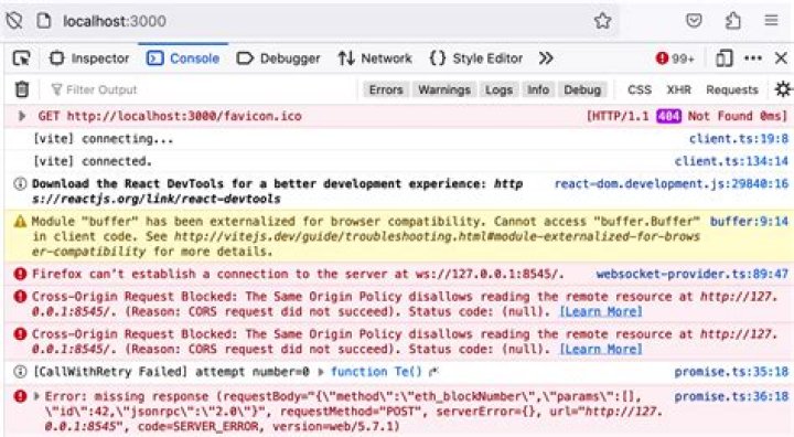 Firefox 'Cross-Origin Request Blocked' despite headers [closed]