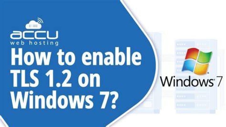 Forcing TLS 1.2 on Windows 7