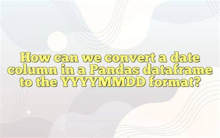 format a Date column in a Data Frame