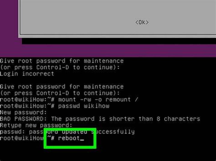 Getting back root permissions not working