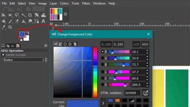 gimp python - how to change pixel color?