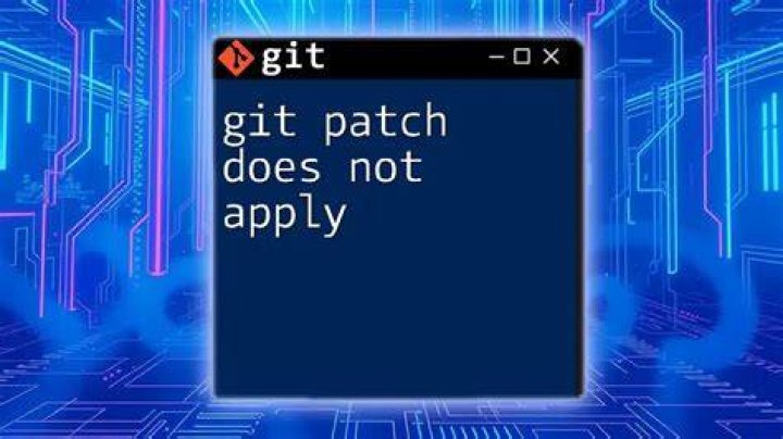 git: patch does not apply
