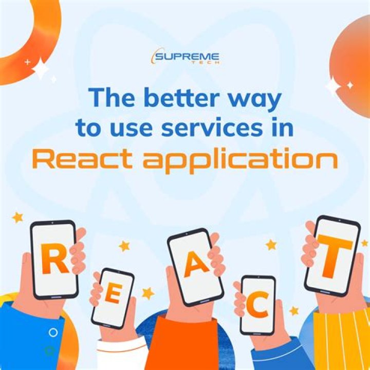 Having services in React application