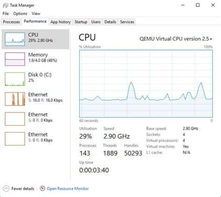 Hiding Virtual machine status from guest operating system