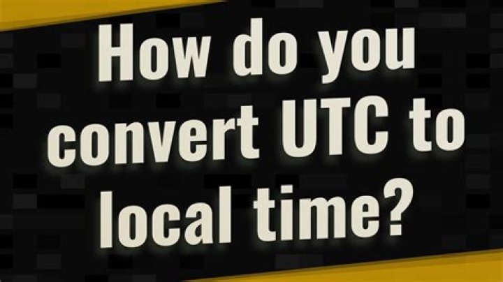 How can I convert from UTC time to local time in python?