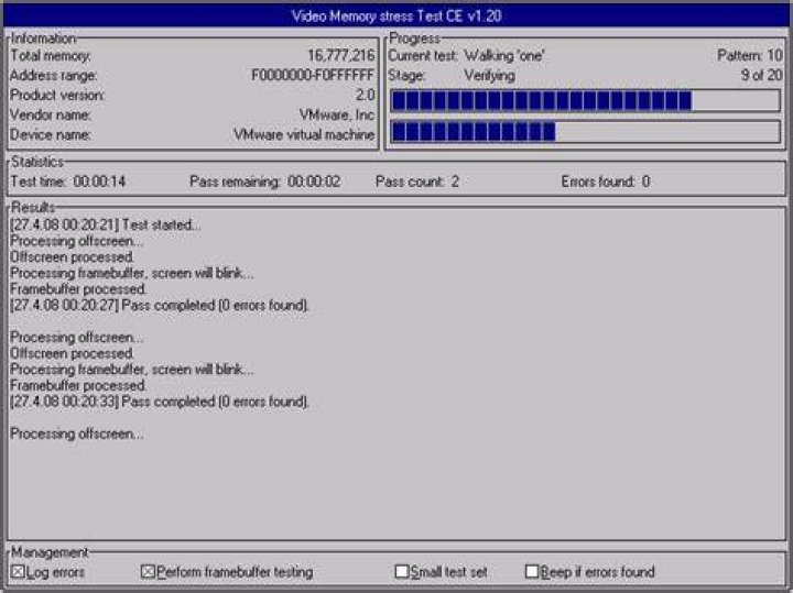 How can I test my GPU memory/RAM?