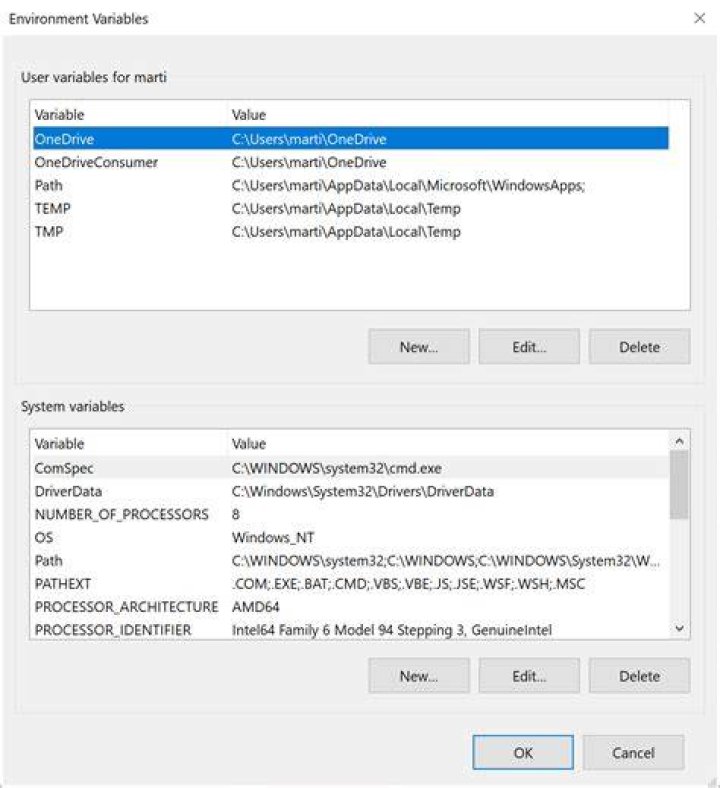 How do I clear all environment variables from a Windows shell session?