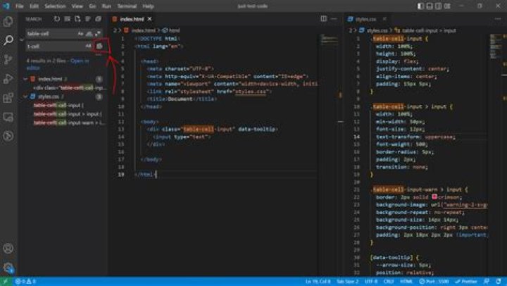 How do I find and replace all occurrences (in all files) in Visual Studio Code?