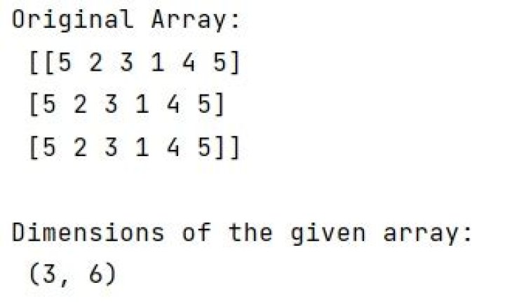 How do I find the length (or dimensions, size) of a numpy matrix in python? [duplicate]